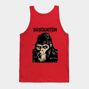 Sasquatch The Legend of Mysterious Creature Tank Top